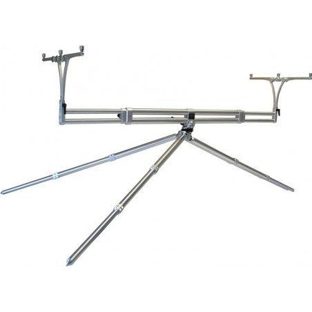 Support De Cannes à Pêche (Rod Pod) Meccanica Vadese Tech-Nick 3 - Pour 3 Cannes, 5.5kg Test - Fabriqué En Italie